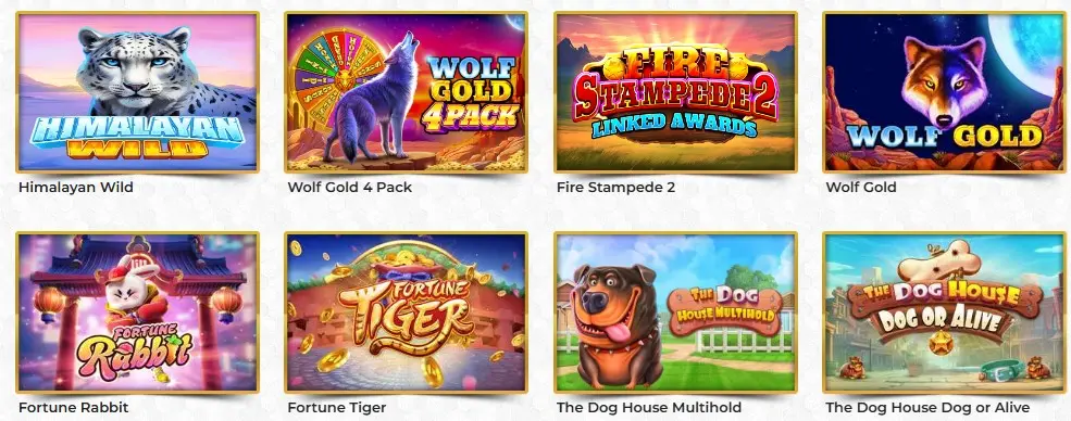Unique Casino Animal Games